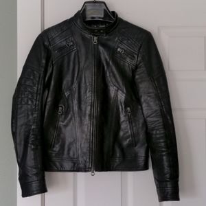 Italian Leather Moto Jacket